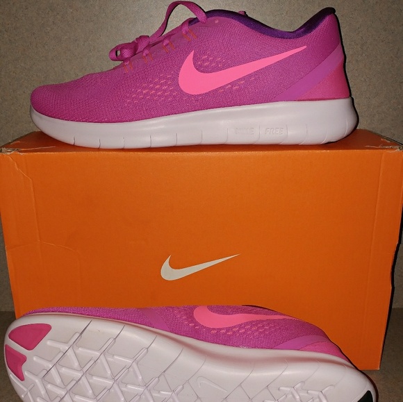 WOMENS NIKE FREE RUN RUNNING SHOES SIZES 5 - 12 - Picture 2 of 2
